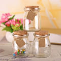 small glass jar with lid