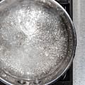 boiling water