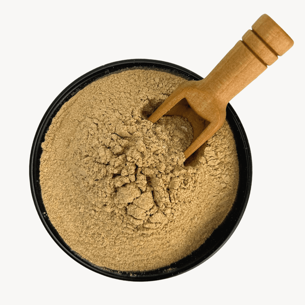 ashwagandha root and powder