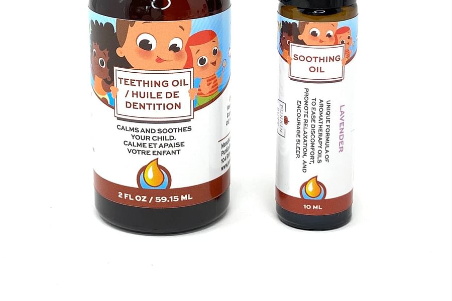 lavender teething gel for infants