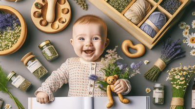 The Gentle Touch: Herbal Alternatives for Soothing Infant Colic and Teething Discomfort