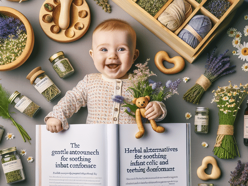 The Gentle Touch: Herbal Alternatives for Soothing Infant Colic and Teething Discomfort