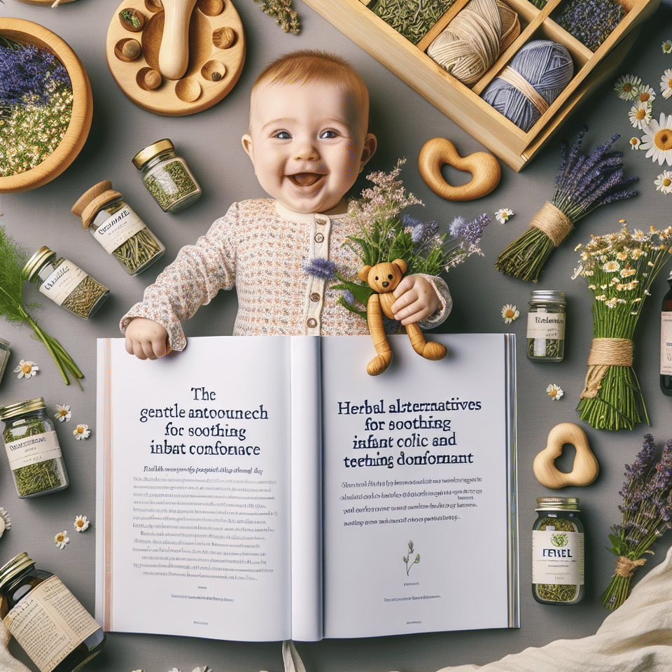 The Gentle Touch: Herbal Alternatives for Soothing Infant Colic and Teething Discomfort